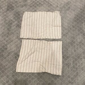 Organic cotton baby pillow pillowcases new